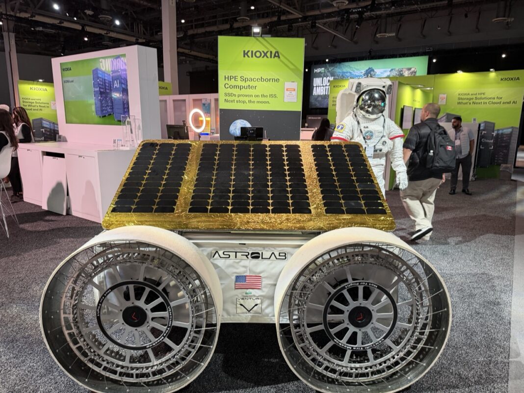 ماه‌نورد Astrolab در رویداد HPE Discover 2026