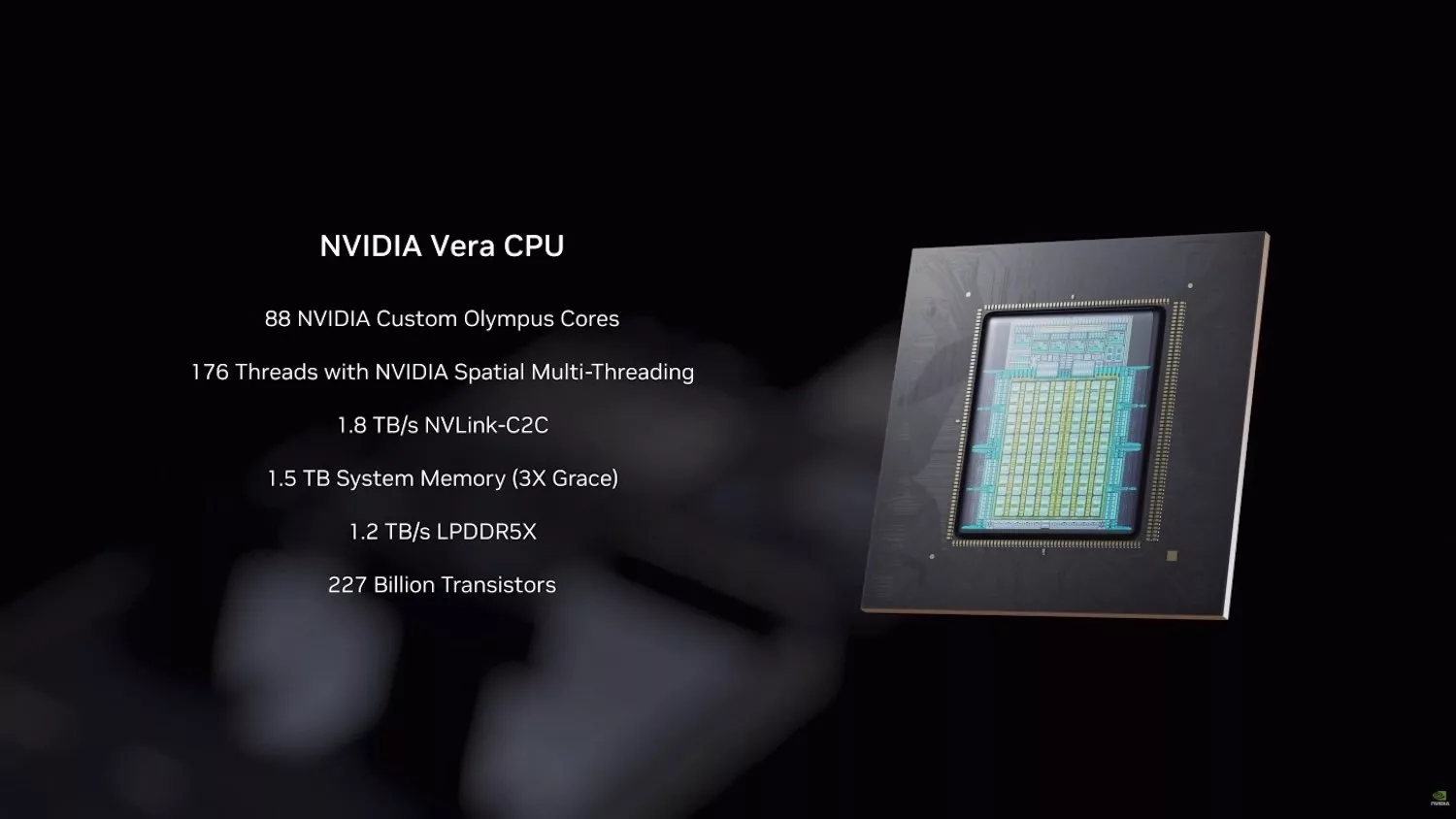 پردازنده مرکزی Vera CPU انویدیا