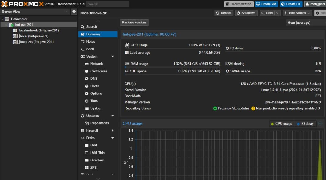 مجازی سازی روی پردازنده AMD EPYC