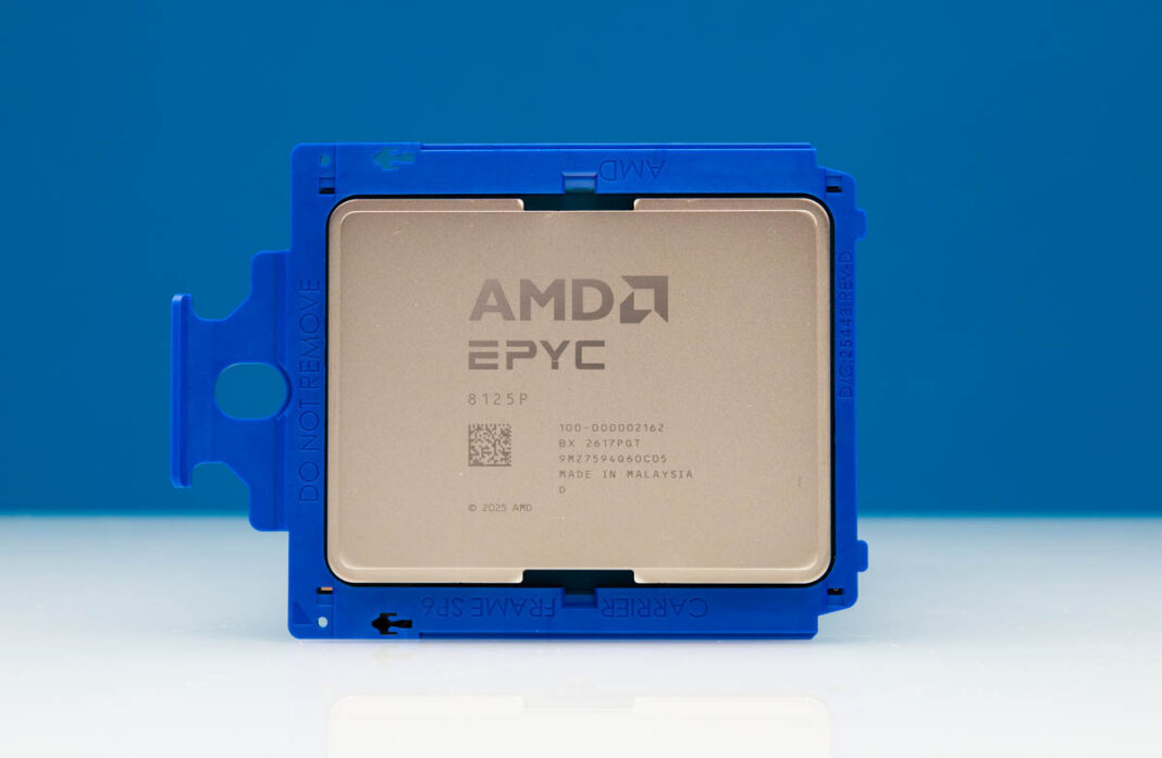 نمای زیرین پردازنده AMD