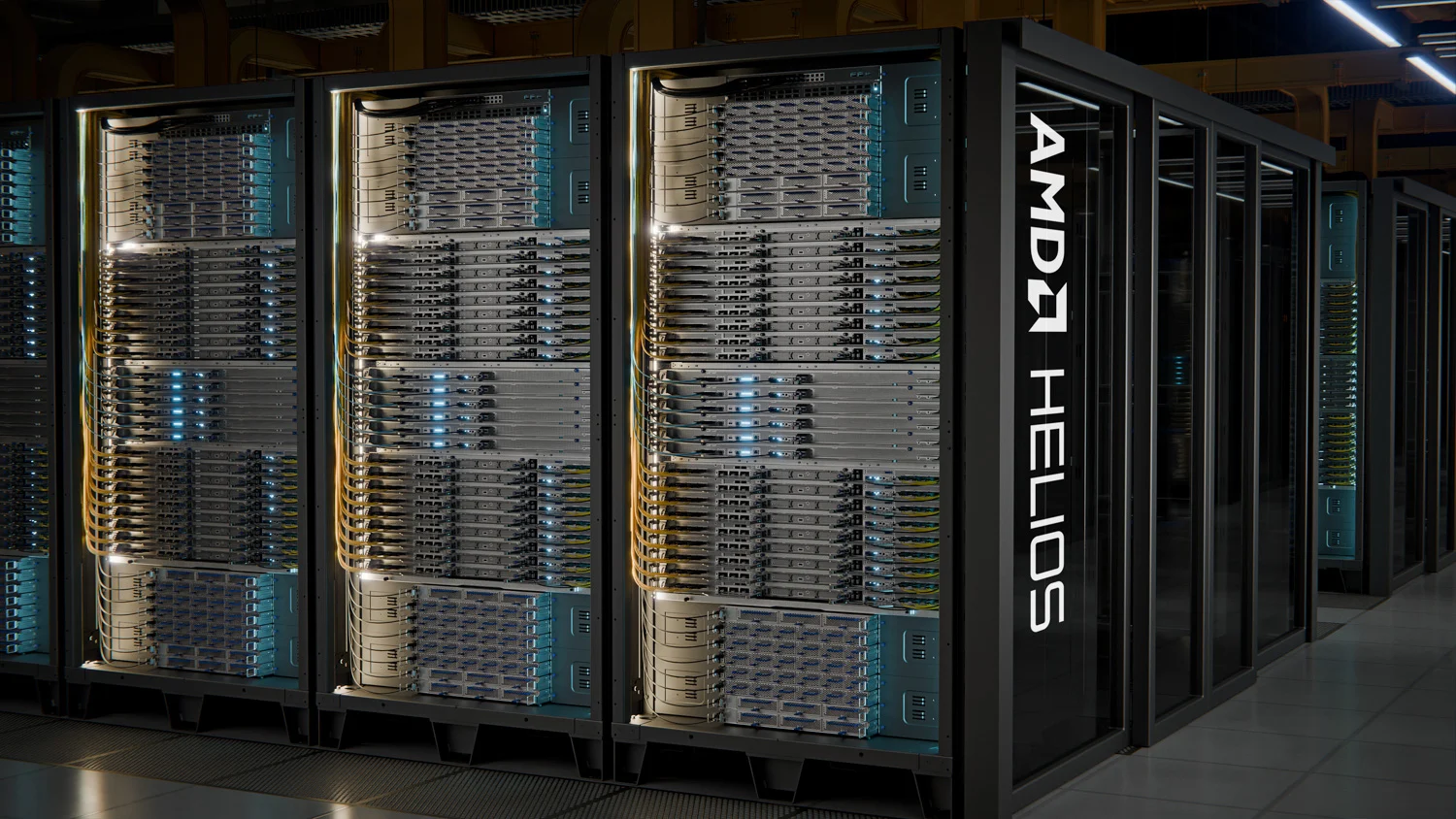زیرساخت هوش مصنوعی AMD Helios در کنار VAST Data