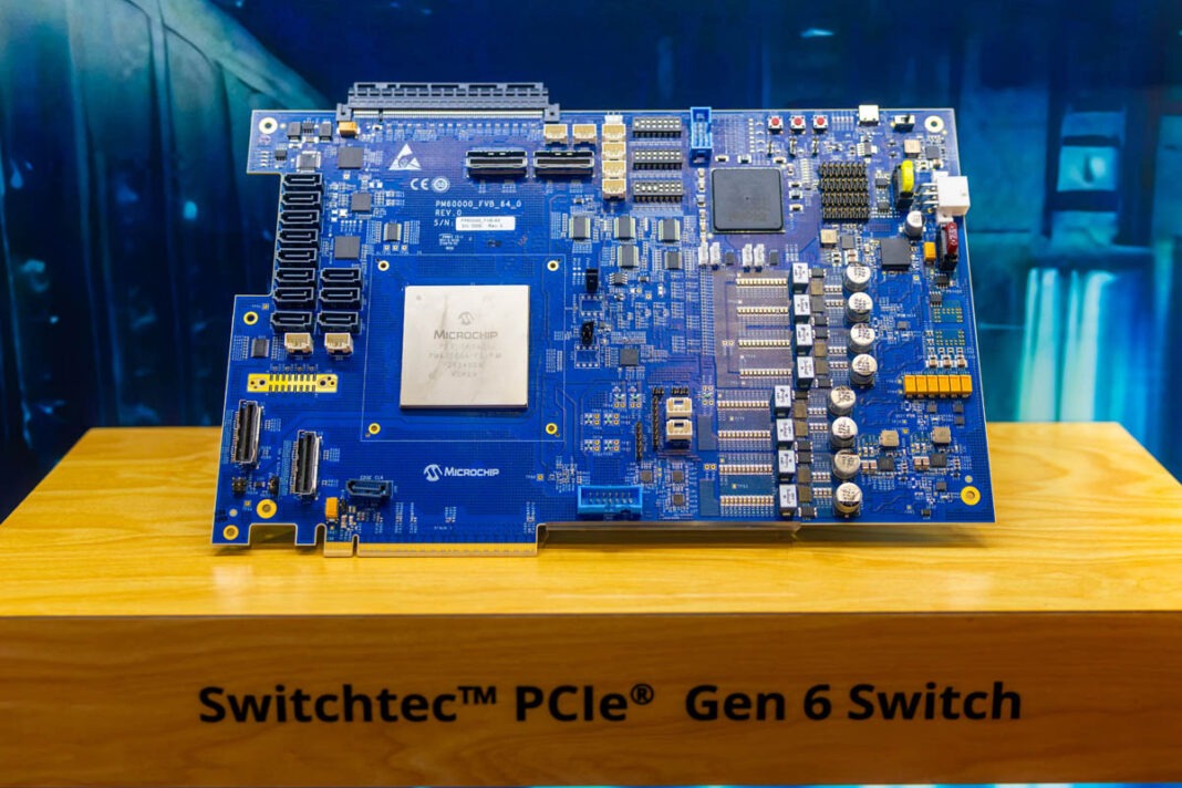 بورد تست سوییچ PCIe Gen6